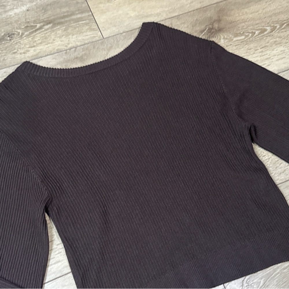 NWOT Lululemon Reversible Crossover Sweater In Espresso - Picture 11 of 16